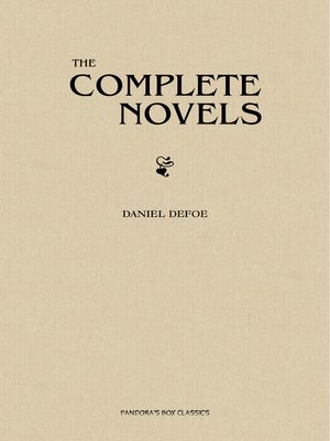 cover image of Daniel Defoe: The Complete Novels